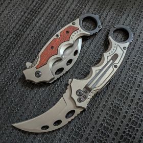 Folding Claw Knife High Hardness Folding Knife Portable Multi-Function Split Express Knife