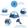 3-4 Person Automatic Family Tent Instant Pop Up Waterproof for Camping Hiking Travel Outdoor Activities