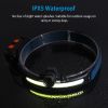 Rechargeable Motion Sensor Head Lamp 6 Light Modes COB XPG Head Light Torch Flashlight 270¬∞ Beam IPX5 Waterproof for Fishing Running Camping Hiking