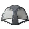 Easy Beach Tent 12 X 12ft Pop Up Canopy UPF50+ Tent with Side Wall, Ground Pegs, and Stability Poles, Sun Shelter Rainproof, Waterproof for Camping Tr