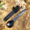 Camping Tableware Outdoor Stainless Steel Knife Fork Spoon Portable Multi-function Picnic Cutlery Outdoor Camping Equipment