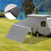 7.6x8.1 Ft Car Side Awning/Grey